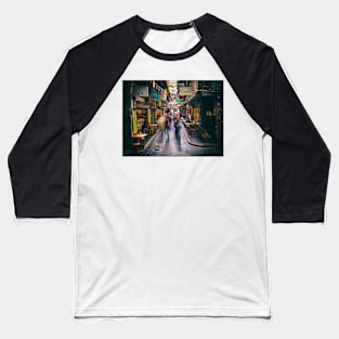 Laneway Traffic Baseball T-Shirt